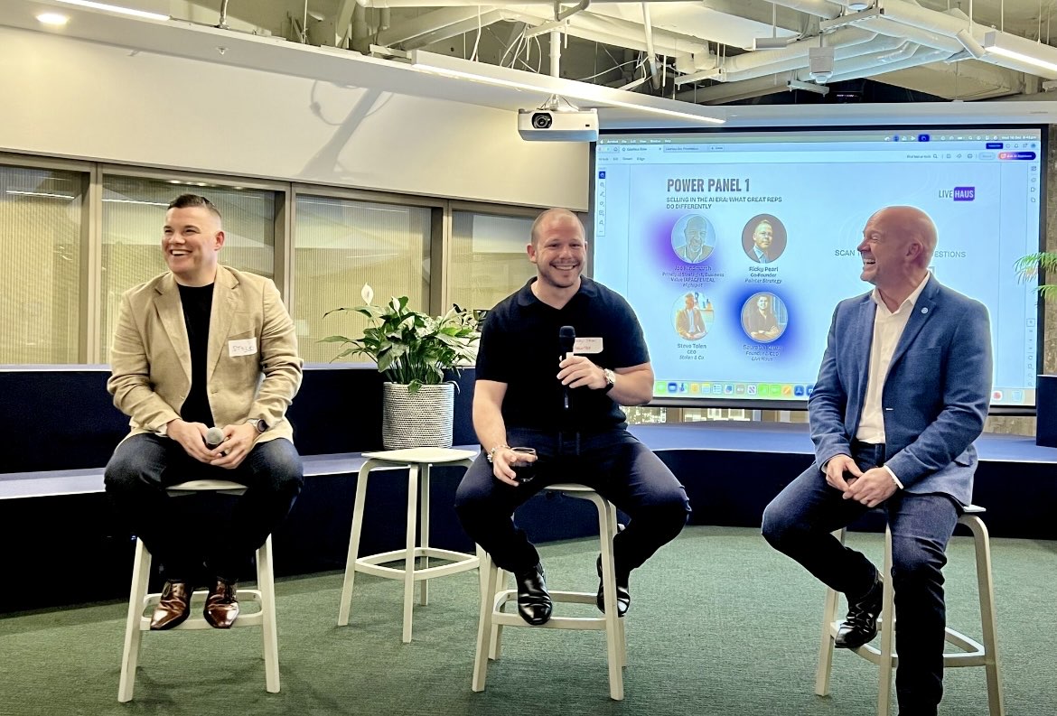 Steve on a Power Panel at an industry event